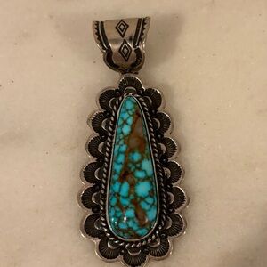 Navajo Kingman pendant by Happy Piasso